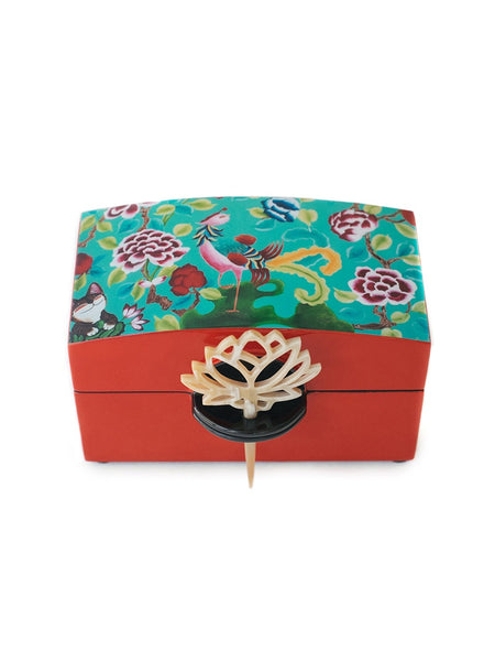 ArtsToU - Treasure Box Phoenix Turquoise/Red