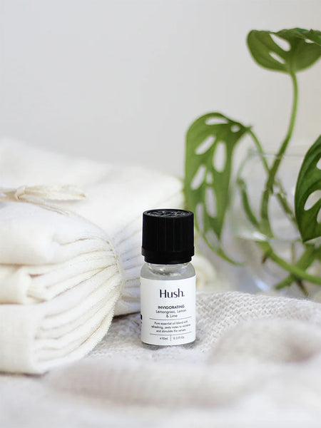 Hush Candle - Invigorating Essential Oil Blend | Therapy Market