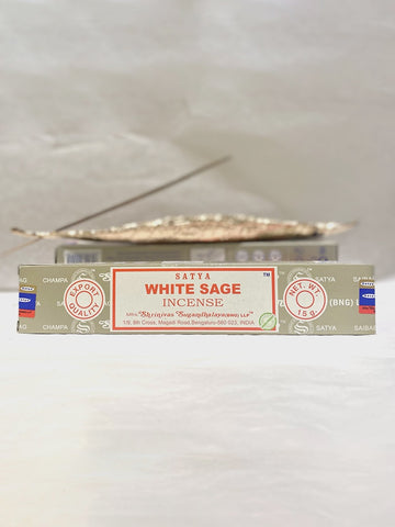 PSPL - Satya White Sage Incense Sticks 15g