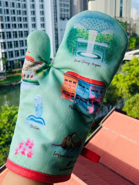TCA - Singapore Icons Oven Mitt