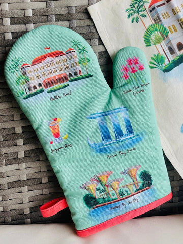 TCA - Singapore Icons Oven Mitt