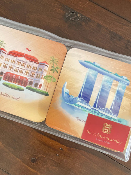 TCA - Singapore Icons Coaster Set
