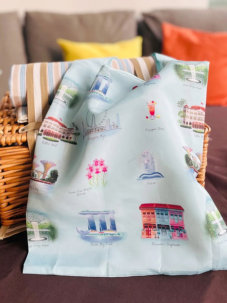 TCA - Singapore Icons Eco Foldable Shopper