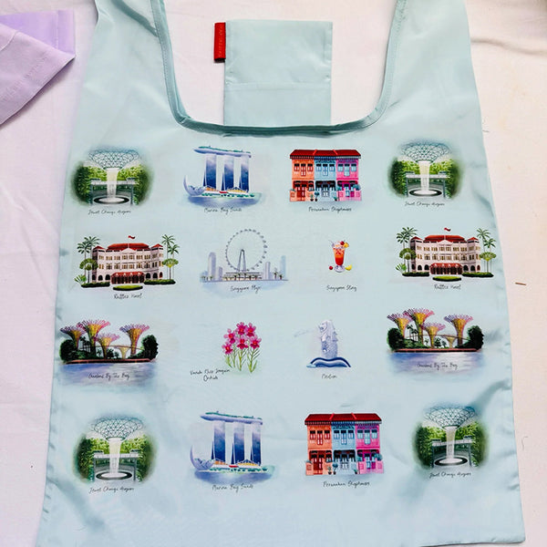 TCA - Singapore Icons Eco Foldable Shopper