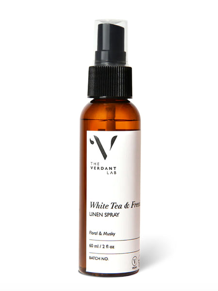 The Verdant Lab - White Tea & Freesia | Linen Spray 60 ml