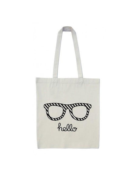 Fevrier Designs - Hello Glasses Tote Bag (Totm011)
