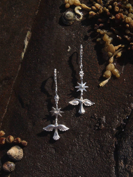 Julia Felicia - SILVER Light Spirit Earrings (JF65LSES)