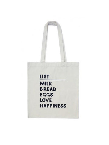 Fevrier Designs - Supa List Tote Bag (Totm008)