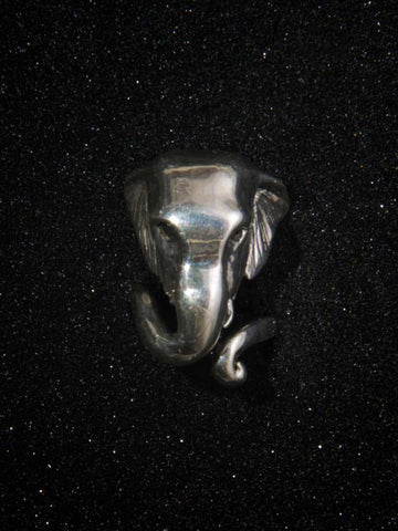 Julia Felicia - SILVER Elephant Power Talisman Ring (JF65EPRS)