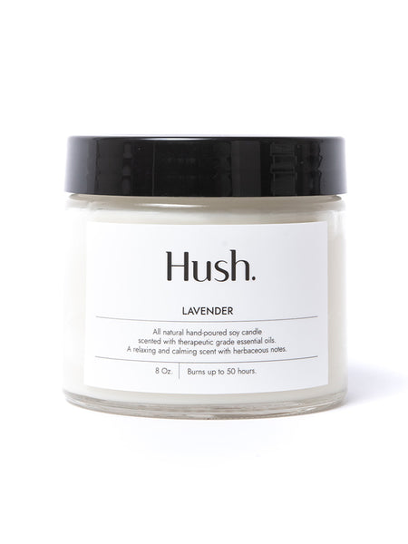 Hush Candle - Lavender Essential Oil Candle