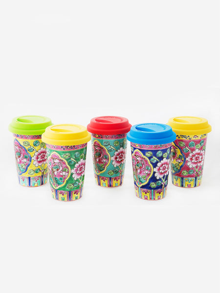Joot - Peranakan Tumbler with Silicon Lid