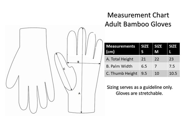 Skinshare - Adult Eczema Bamboo Gloves