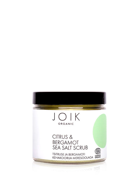 JOIK Organic - Citrus & Bergamot Sea Salt Scrub