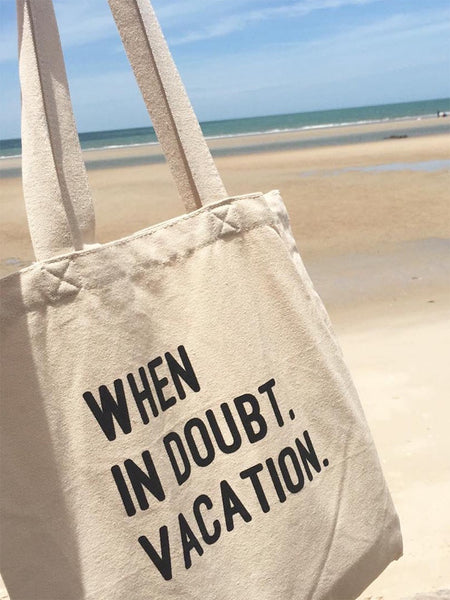 Fevrier Designs - When In Doubt Vacation Tote Bag (Totm014)
