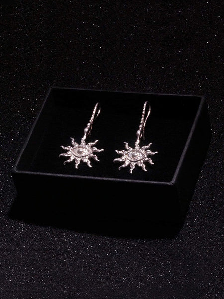 Julia Felicia - SILVER Matahari Amulet Earrings (JF65MAES)