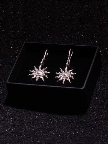 Julia Felicia - SILVER Matahari Amulet Earrings (JF65MAES)