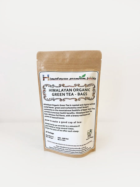 HPF - Organic Green Tea Bags