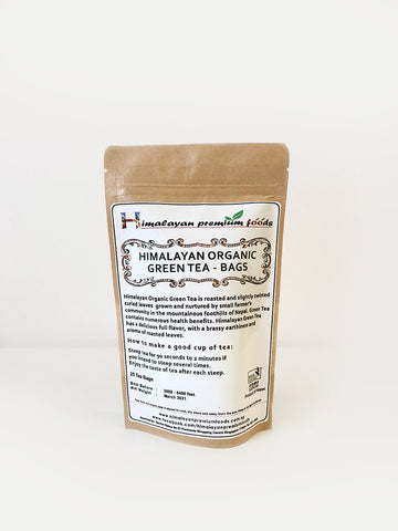HPF - Organic Green Tea Bags