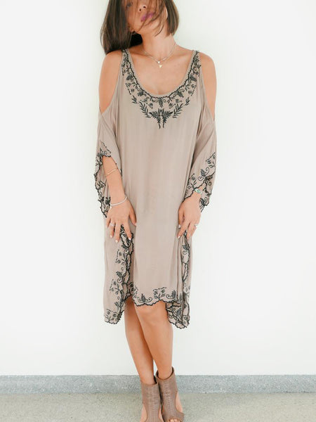 RISAIA - Dress Hailey Desert