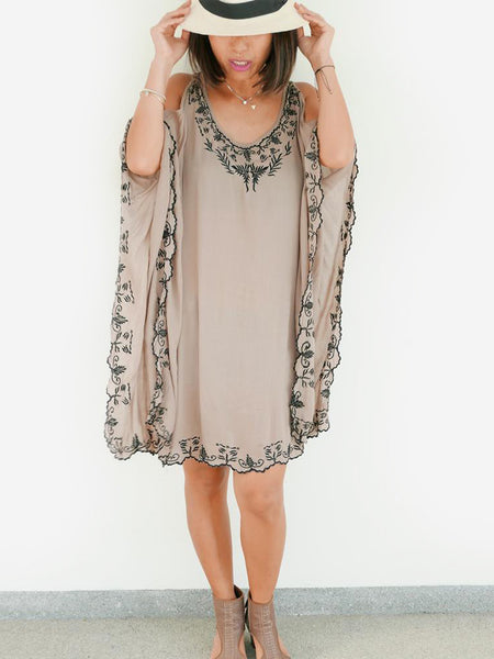 RISAIA - Dress Hailey Desert