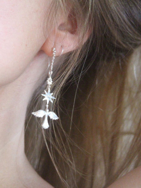 Julia Felicia - SILVER Light Spirit Earrings (JF65LSES)