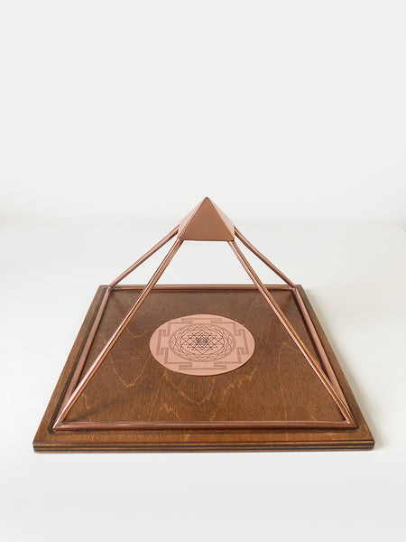 SS - Copper Sri Yantra Pyramid