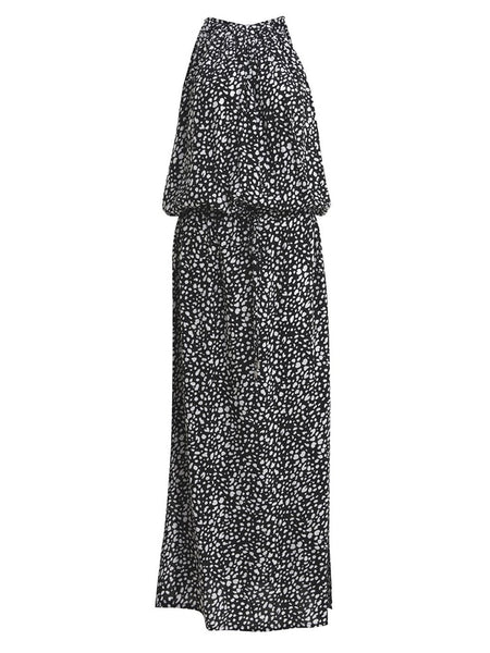 Indii Breeze - Dress Susan (Dotty Black)