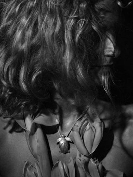 Julia Felicia - SILVER Secret of the Turtle Talisman Necklace (JF65STTNS)